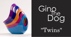 ���Υǥ����ʡ��������Twins �ա���&�����������ܥ��� Gino the Dog�ø����å�/����������HAU