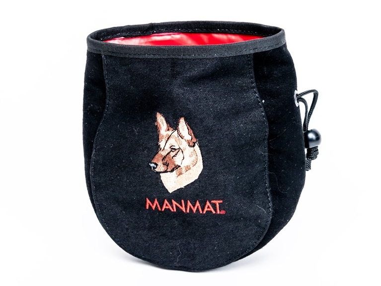 マンマット ドッグトリーツポーチ MANMAT（犬のおやつ入れ/バッグ）|ジャーマンシェパード｜犬グッズ通販HAU（ハウ）